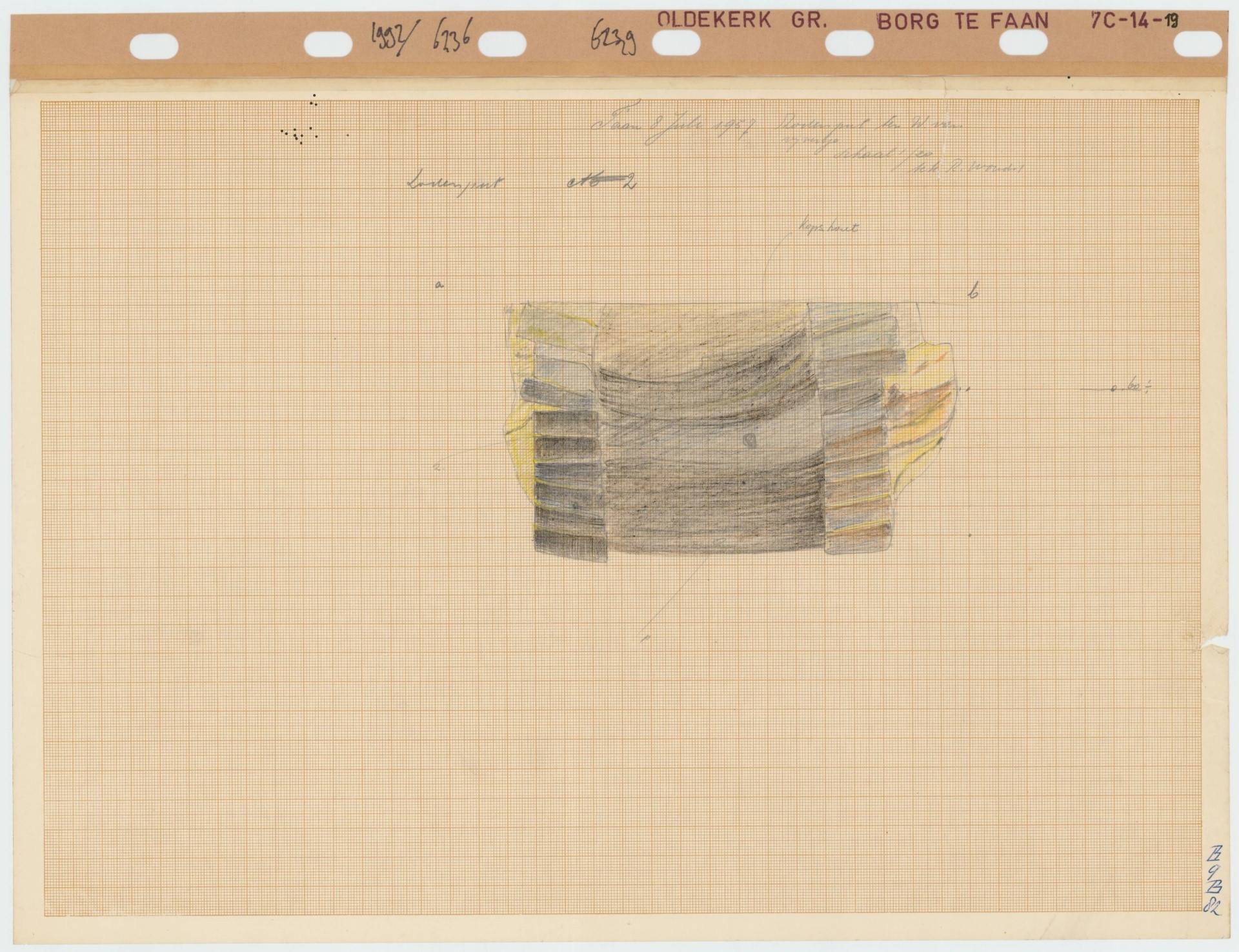 Stratigraphic profiles, 1992-06236