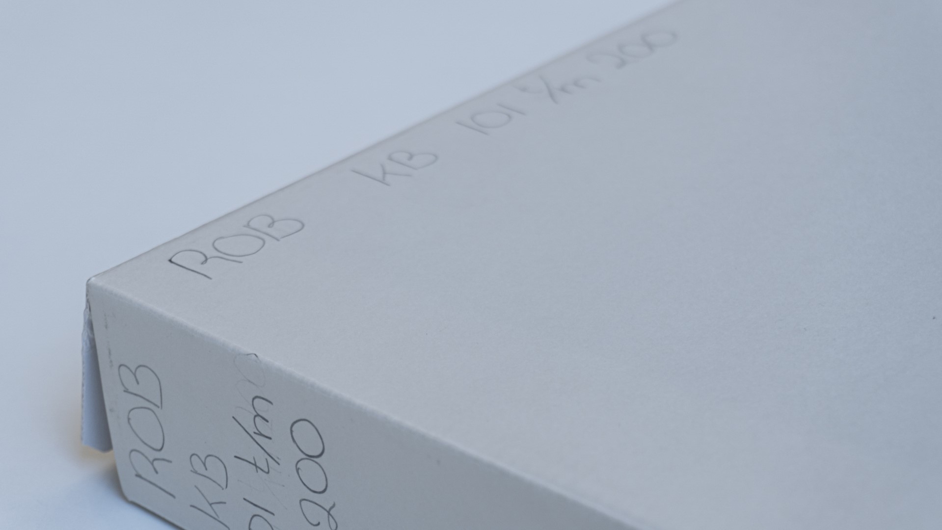 Bylma excavation negative sheets, 