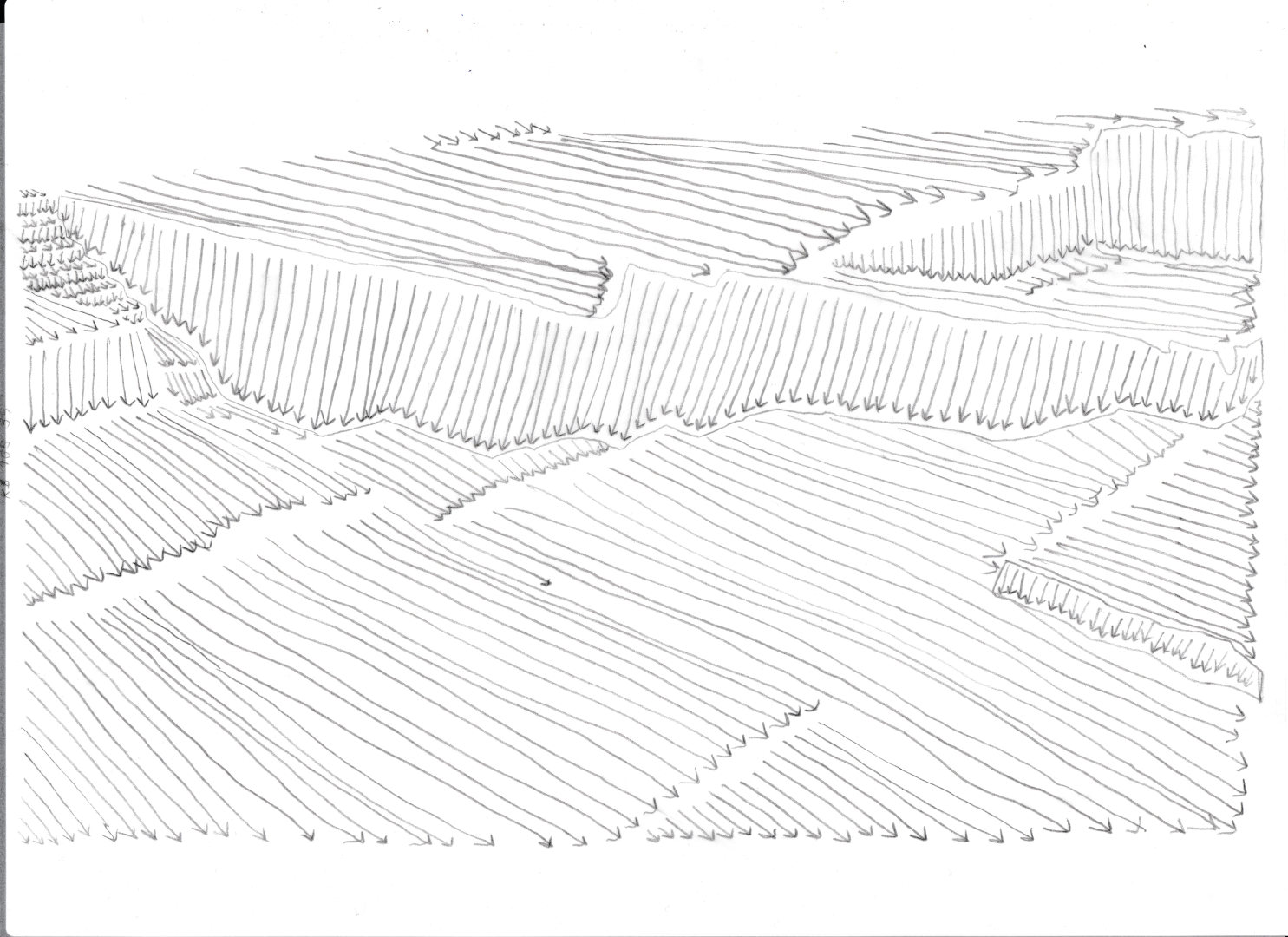 Photo's of Bylma - Digging, kb-105-34 - drawing