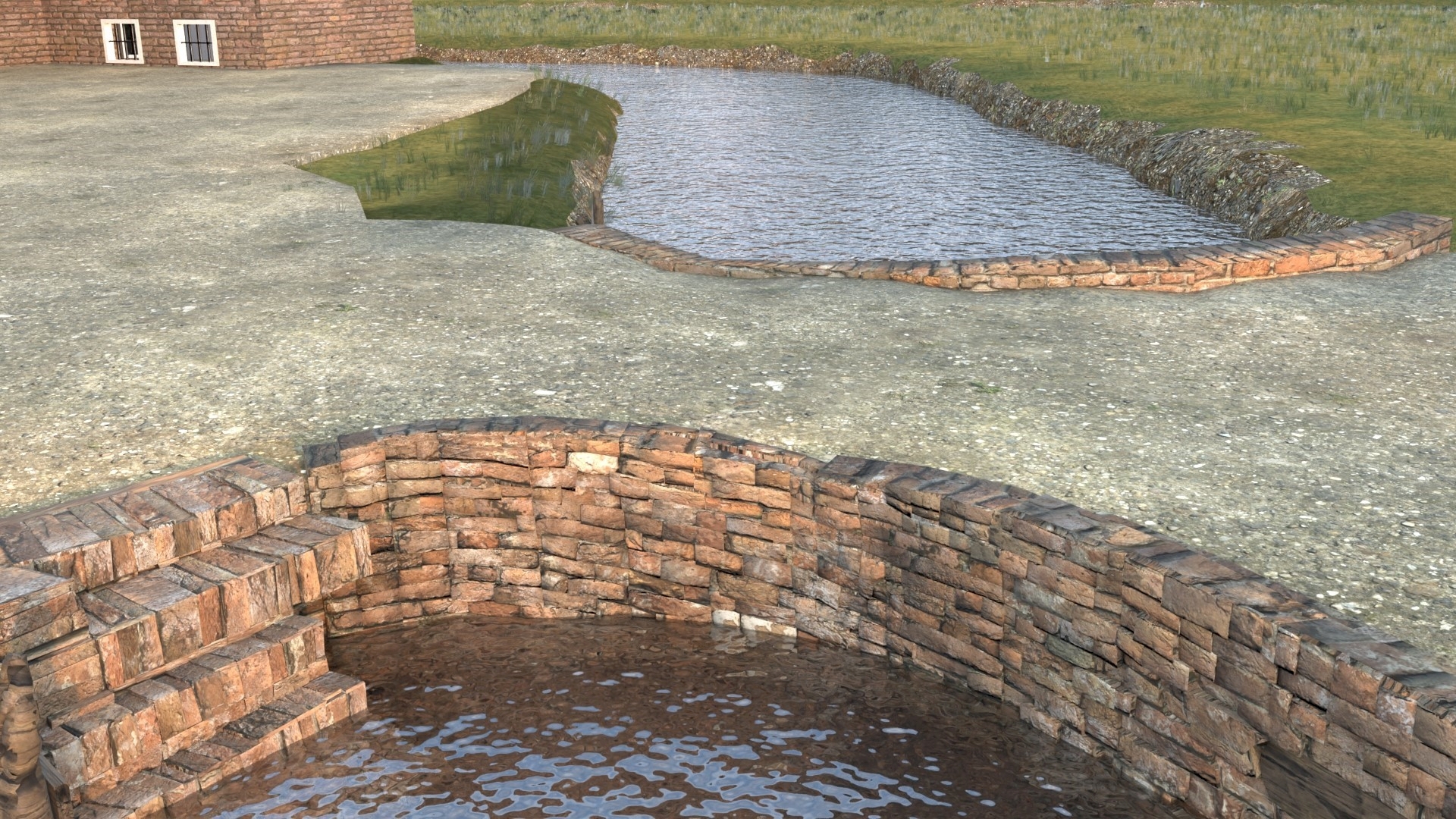 Photo's of Bylma - moat, 