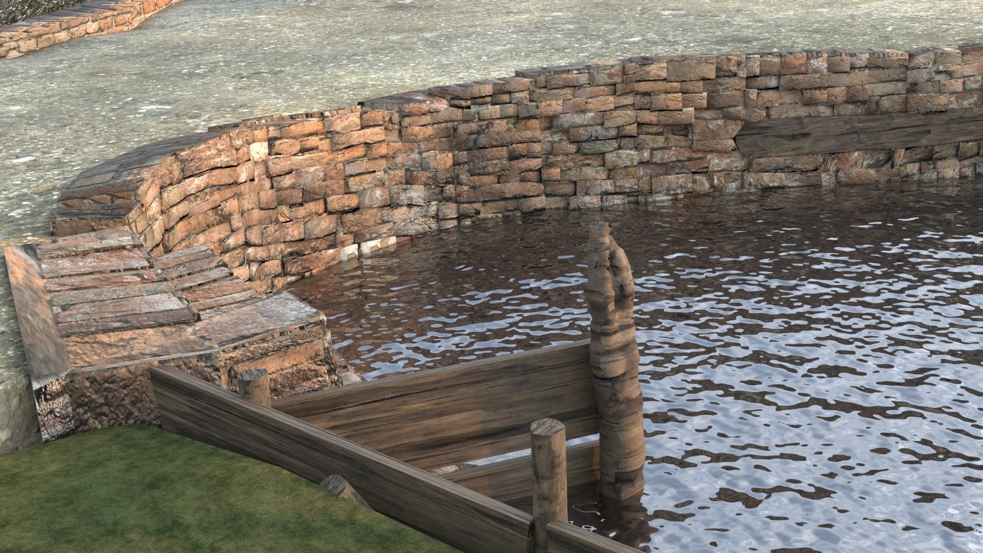 Photo's of Bylma - moat, 