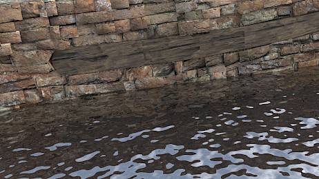 Photo's of Bylma - moat, 