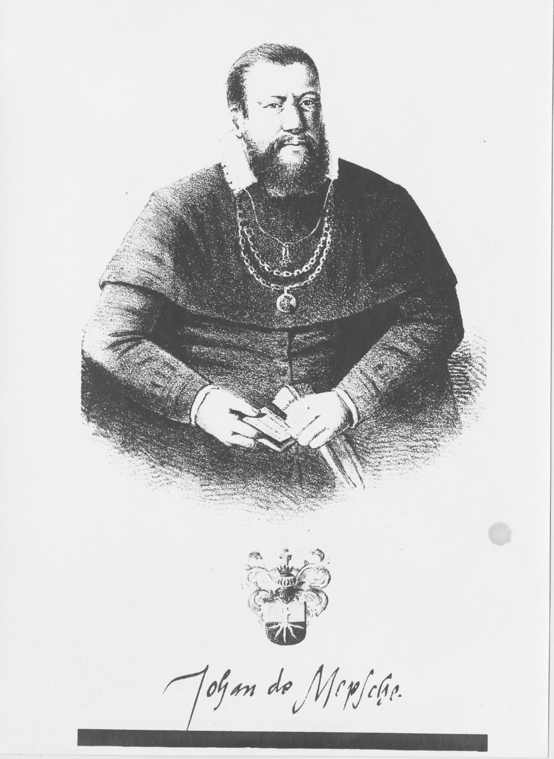 Portrait I of Johan de Mepsche, 