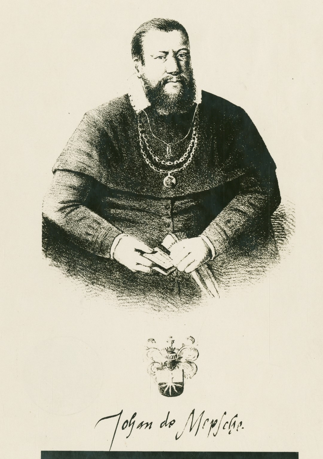 Portrait I of Johan de Mepsche, 