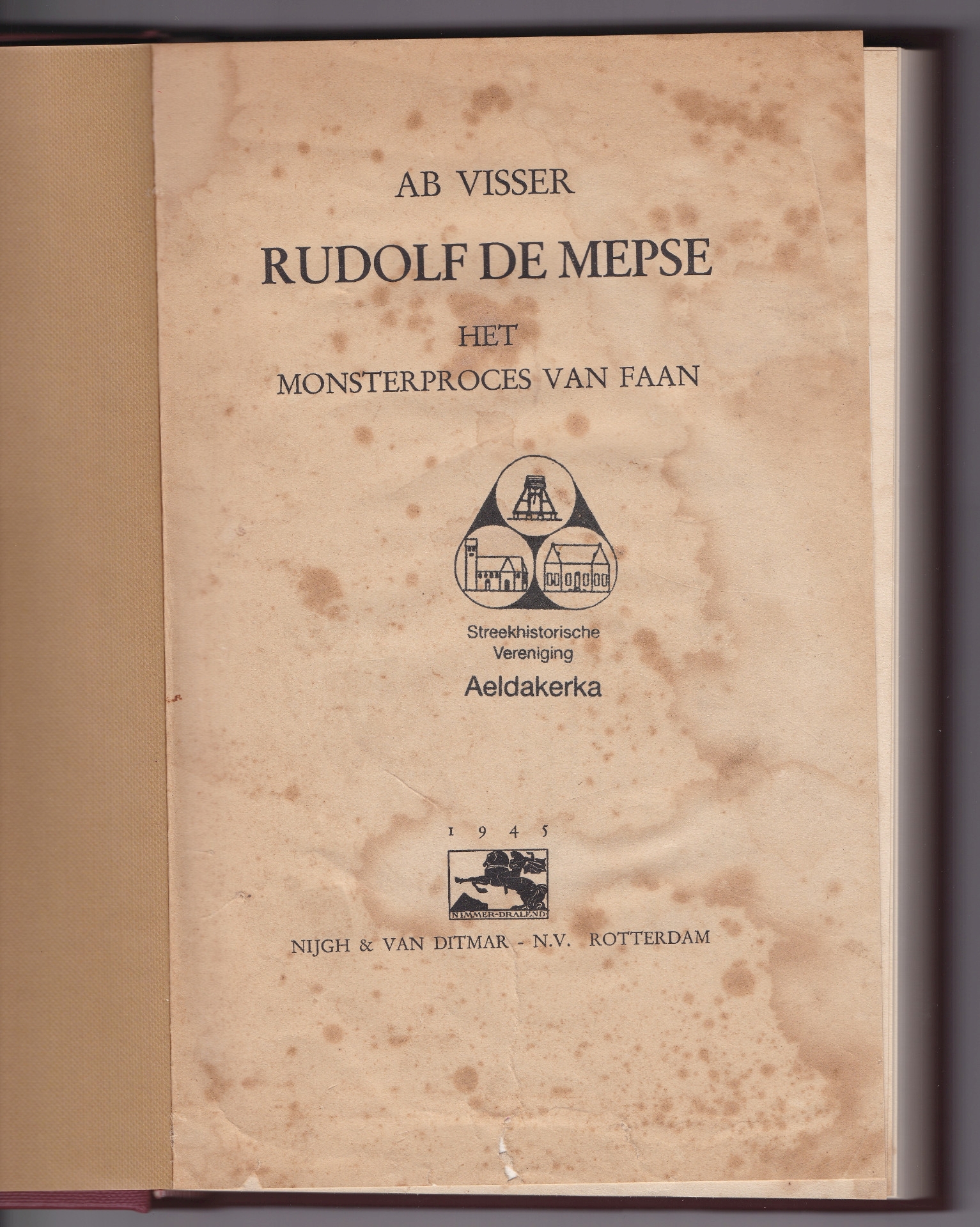 Rudolf de Mepse - Het Monsterproces van Faan, 