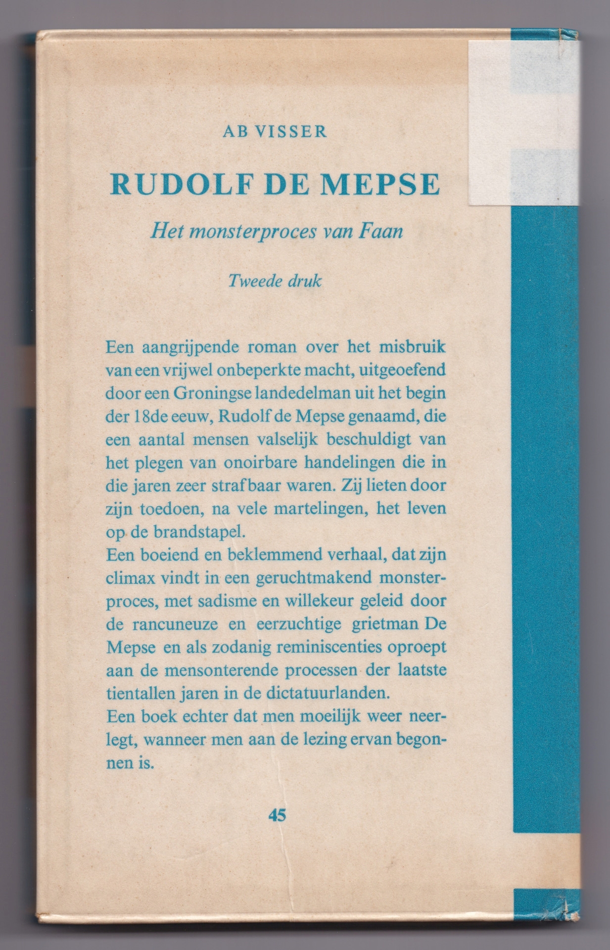 Rudolf de Mepse - Het Monsterproces van Faan, 